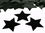 Star Confetti, Black 3/4" by the pound or packet